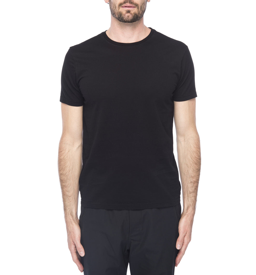 Supima Crew Neck Tee | Black
