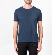 Supima Crew Neck Tee | Navy