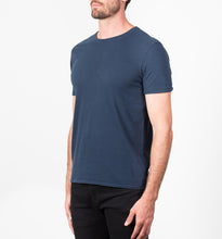 Supima Crew Neck Tee | Navy