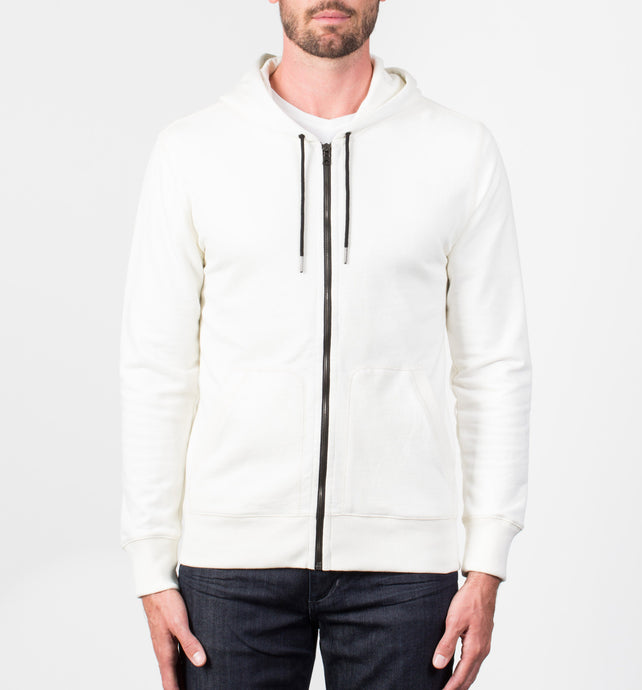 Genesis Zip Hoodie | Ecru