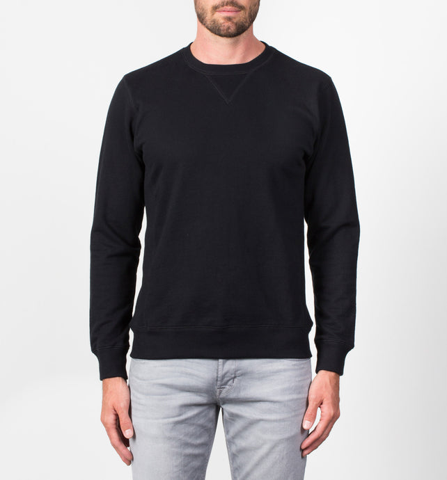 Vedder Crew Sweater | Black