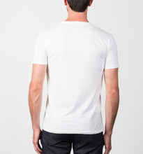 Supima V Neck Tee | White